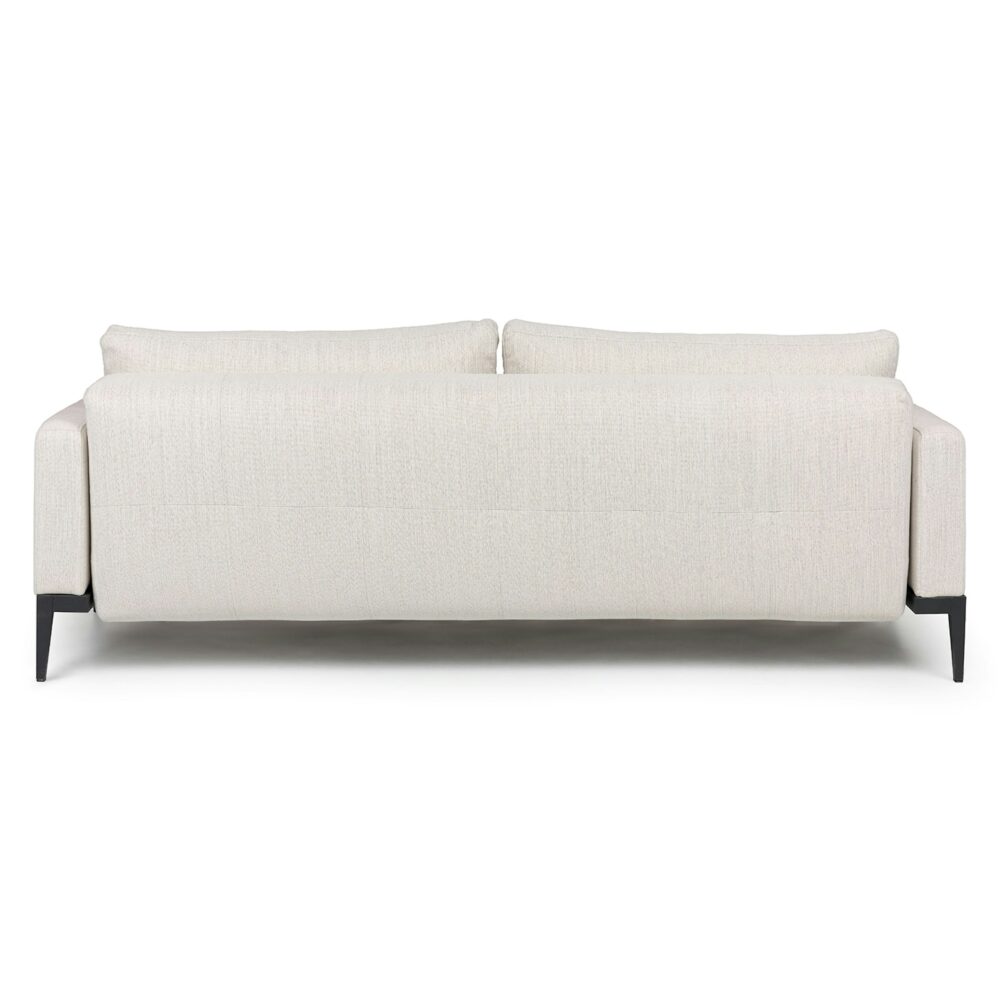 Sofa giường Solna phong cách hiện đại giữa thế kỷ, màu Atelier Ivory, khung thép chắc chắn, dễ dàng gấp gọn thành giường ngủ.